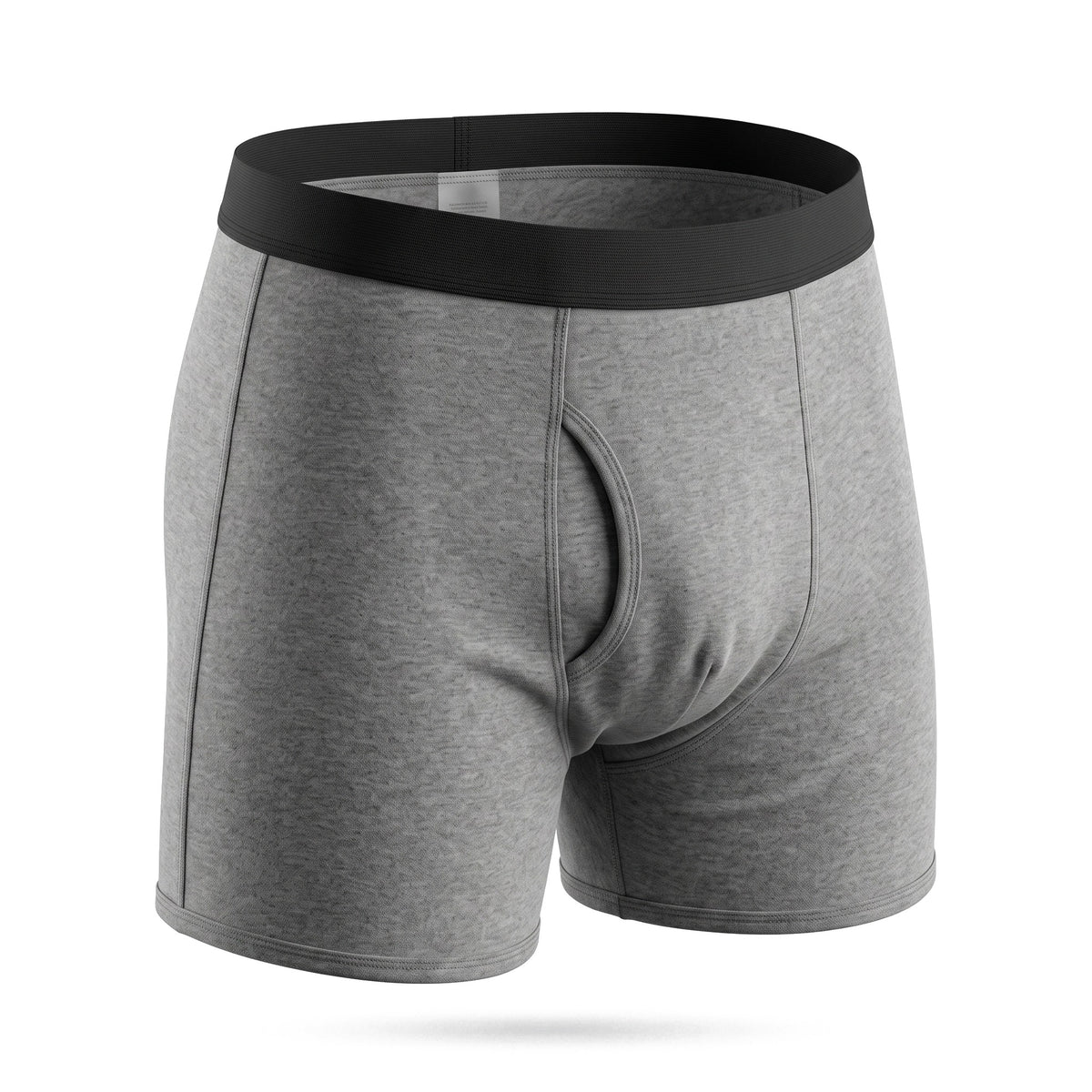 Maven Nove M96 reusable incontinence boxer briefs in Grey, product front view