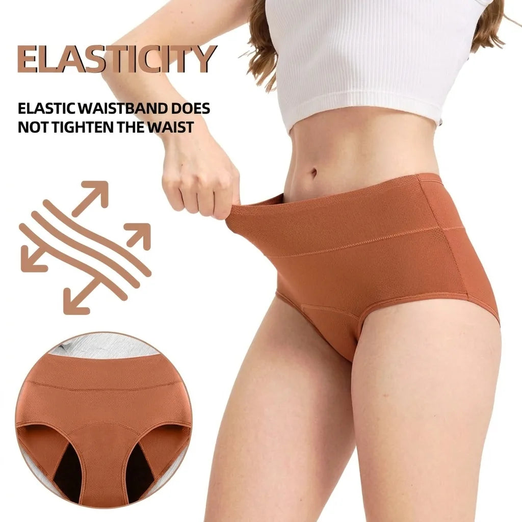 Maven Nove P14 elastic waistband detail in Caramel, does not tighten the waist