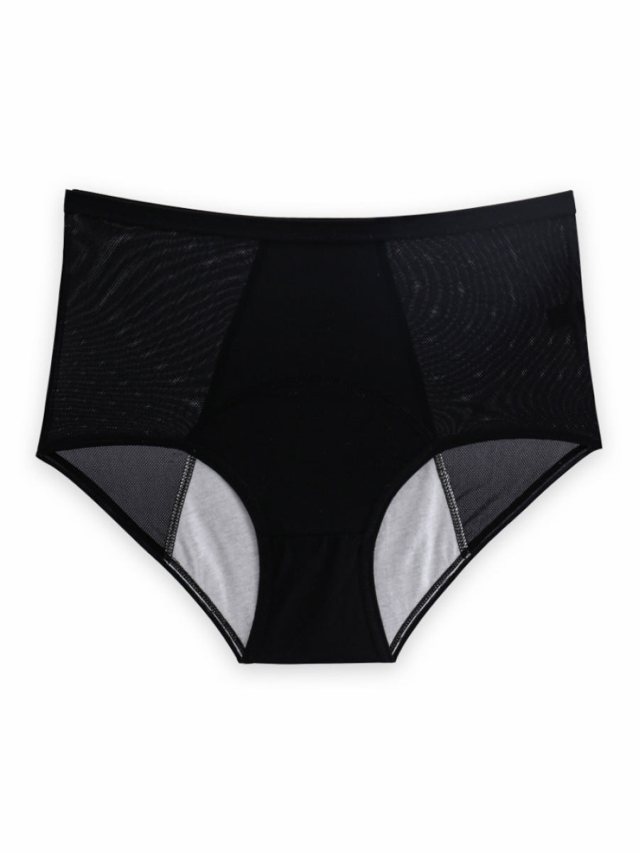 Maven Nove W01 pee proof full briefs in Black, front view