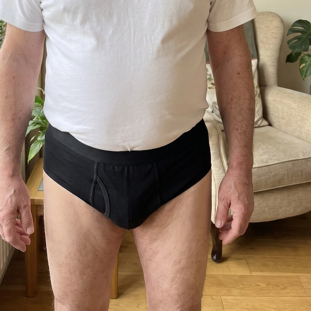 Men's Brief with Fly 1